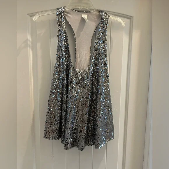 Flawless brand sequin tank top L - Picture 1 of 7